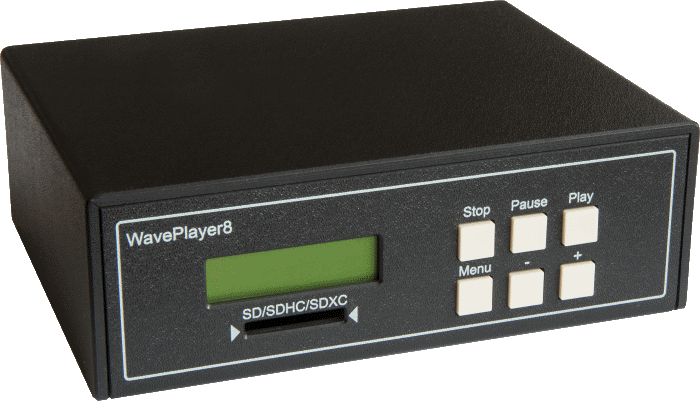WAVEPLAYER SYSTEMS - WavePlayer8 Mehrkanal Audioplayer Made in Germany